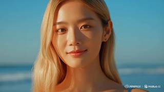 Hailuo 02 Silver Bikini Blonde Asian Ai Visuals June 2025 Ep.62