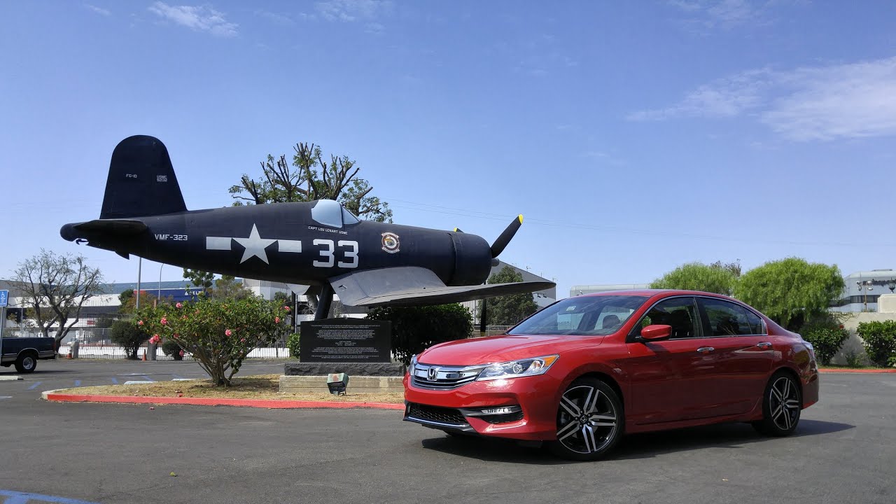 2016 Honda Accord Sport with the 6-speed MT HD Video ...