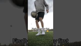 Footballers Pants Fall Down While He Freestyles