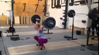 Snatch: 80 x 1 rep by Julie Abildgaard