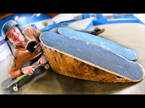 RAMP MADE OF SKATEBOARDS?! Ft. ANDY ANDERSON