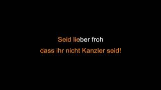 Watch Die Toten Hosen Kanzler Sein video
