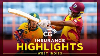 Highlights | West Indies vs South Africa |  1st CG Insurance T20I 2021