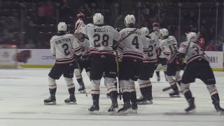 Spits earn a point vs Owen Sound