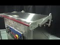 Video Koch Stainless Steel Vacuum Seal Skin Packaging Machine Demonstration