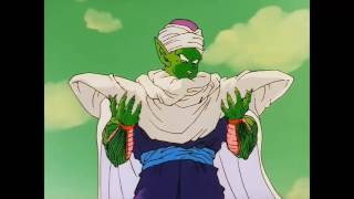 Piccolo takes supplements from the INFOWARS Store