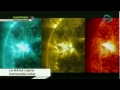 NASA capta llamarada del sol / NASA captures sun flare