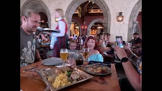 Princess Dining At Akershus Royal Banquet Hall World Showcase - Norway, Epcot, Wdw Fl
