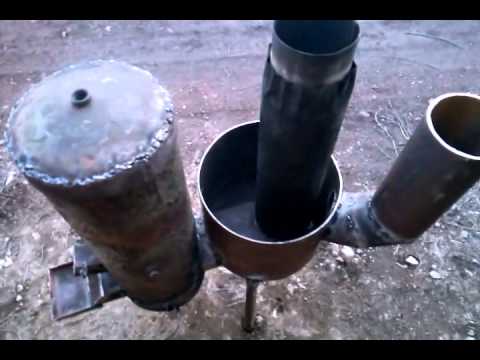 Печь из старой ванны Печь из старой ванны