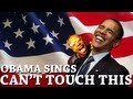 Obama ‘canta’ “U Can’t touch this” de MC Hammer tras su victoria