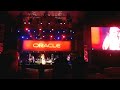 Candelaria performing at OOW 2012