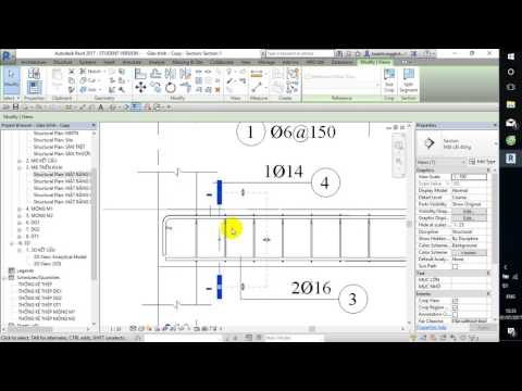 Revit Structure - Bài 9 Triển khai thép dầm tự động (Cách 3)
