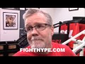 FREDDIE ROACH ON LATEST MAYWEATHER VS. PACQUIAO UPDATE: "I THINK IT'S GOING TO HAPPEN SOON"