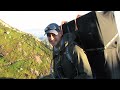 Eskil - amazing balance - extreme chair balance at Kjerag, no safety line
