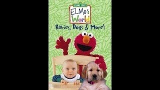 Opening To Elmos World Babies Dogs & More 2000 Dvd