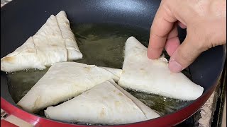 Delicious Samosa Recipe, With Onion, Potato And Sausage For Only 2 Dollars