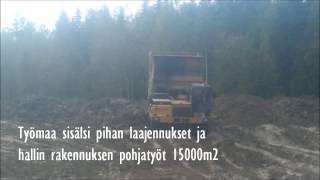 Maansiirto Soukkala Oy Riikku Rakenne Oyn Pihan Laajennus