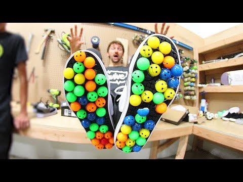 BOUNCY BALL SKATE SHOES!