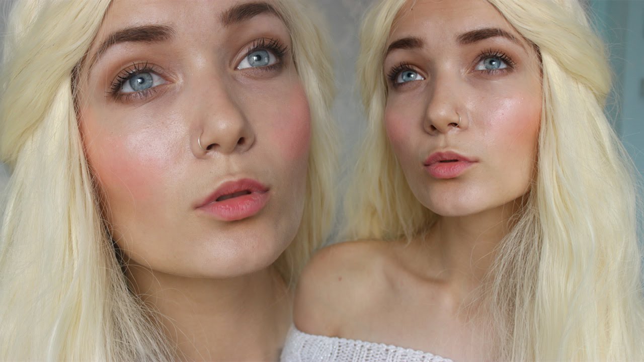 Daenerys Targaryen Makeup Tutorial || Game Of Thrones - YouTube