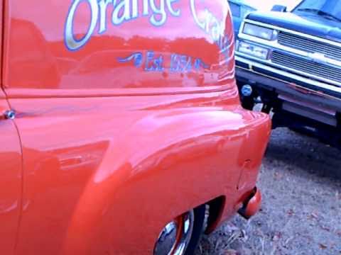 1954 Chevy Sedan Delivery Orange Crate Cool custom joboriginally a 