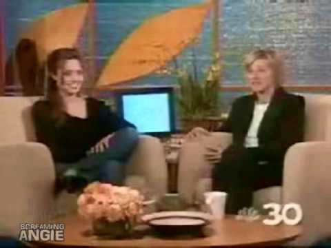 ANGELINA JOLIE * ELLEN * TAKING LIVES * PART2. Dec 16, 2009 2:00 AM. Angelina Jolie in Ellen DeGeneres show " Taking Lives "