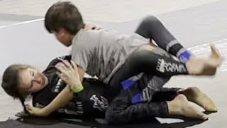 Mixed Nogi Jiu-Jitsu Caylee Preston Armbar Win 2