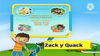 Dk 2013 Créditos Dora La Exploradora A Continuación Zack Y Quack