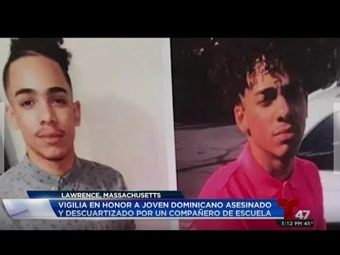 Vigilia en honor a joven dominicano asesinado y descuartizado por un compañero de escuela