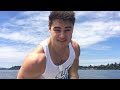 14 days out IFBB Greater Gulf States Posing and lake adventure x) w/ Jeff Seid