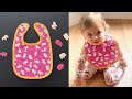 How to Sew a Baby Bib + FREE pattern - Easy!