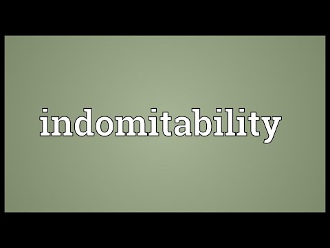 Header of indomitability