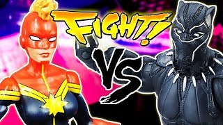 Black Panther Vs Captain Marvel Claws Out Smackdown Ultimate Smash House Pocket.watch Jr.