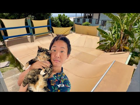 [LIVE] Trick Requests on the New Backyard Skatepark!