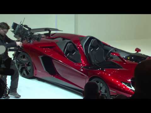 Aventador J unveil at VW Group NIght – Geneva Motor Show 2012