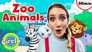 Zoo animals for toddlers | Sing, Dance & Learn with Miss Sarah Sunshine