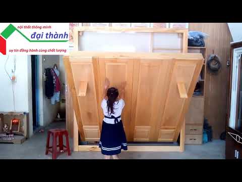 những mẫu giường gấp thông minh đa năng