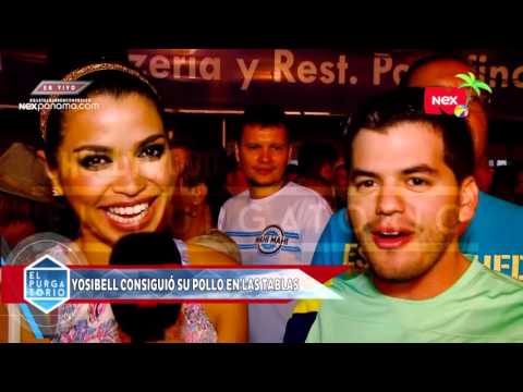 Yosibell consiguió su pollo en Las Tablas