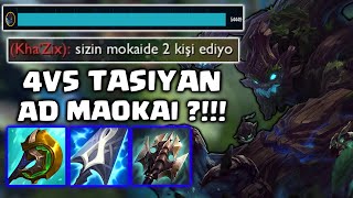 4V5 Maçi Taşiyan Ad Maokai̇ Nedi̇r ?? - Bronzda Bir Elmas - Lol
