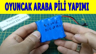Oyuncak Araba Pili Yapımı, Uzaktan Kumandalı Araba Pili Yapımı, Şarjlı Araba Pili Yapımı