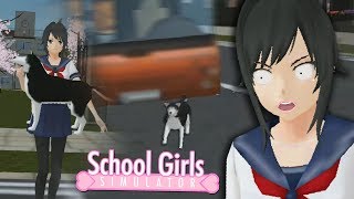 We have a dog now?! | School girl Simulator New update