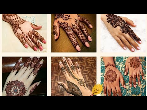 15 most beautiful tikki and other mehndi designs/ Attractive mehndi designs part 13 ❤️