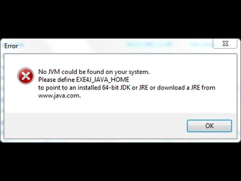 Exe4j java home Exe4j java home