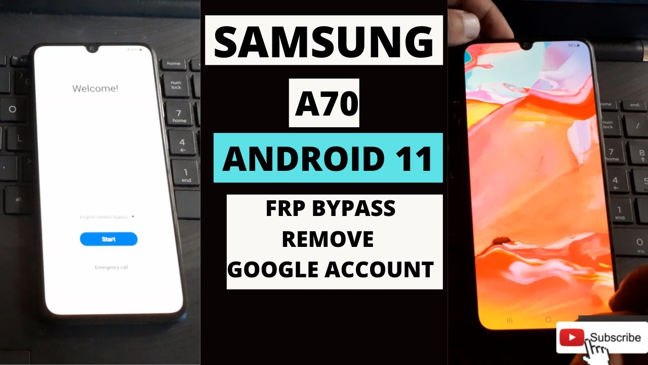 SAMSUNG A70 ANDROID 11 FRP BYPASS/ REMOVE GOOGLE ACCOUNT SAMSUNG A70 ANDROID 11 FRP BYPASS/ REMOVE GOOGLE ACCOUNT