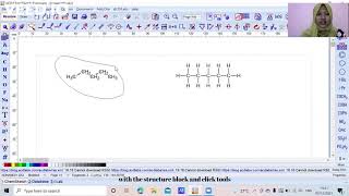 Easily Create A Pentane Structure With Chemsketch Application