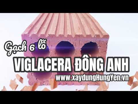 Gạch 6 lỗ Viglacera Đông Anh | Gạch ngói Đông Anh | Phân phối bởi Cty Đức Thắng - Hưng Yên