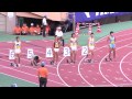 男子 100m予選 6組目 全日本インカレ 2012