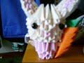 1 - 3D Origami Sweet Rabbit Pt 1