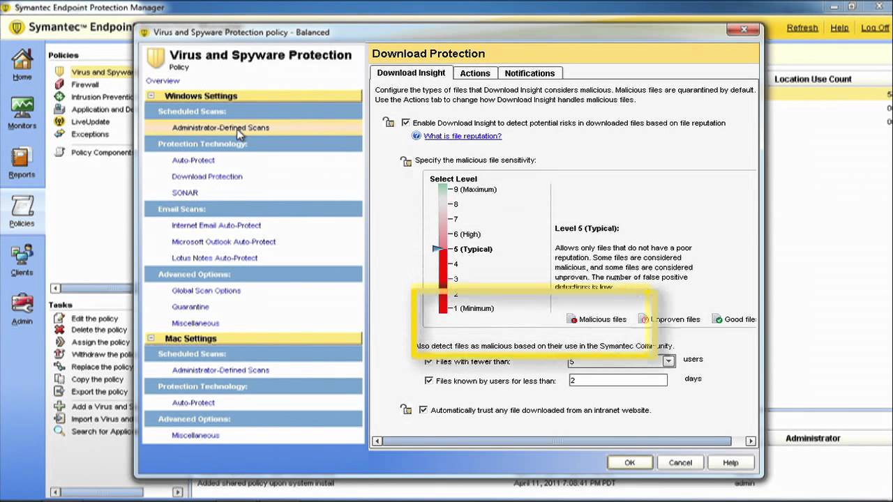 symantec endpoint manager download