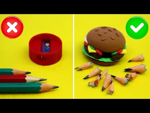 Как сделать ручку для школы из пластилина Как сделать ручку для школы из пластилина