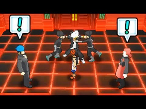 Archie meets Maxie in Pokémon Ultra Sun and Moon